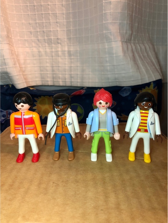 Playmobil Other - Vintage Playmobil Hospital Lot Doctors Nurse Stethoscope 1990s 2018 Diverse HTF